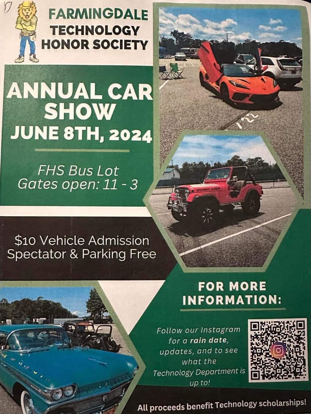 The Farmingdale Technology Honor Society Annual Car Show, Farmingdale, NY