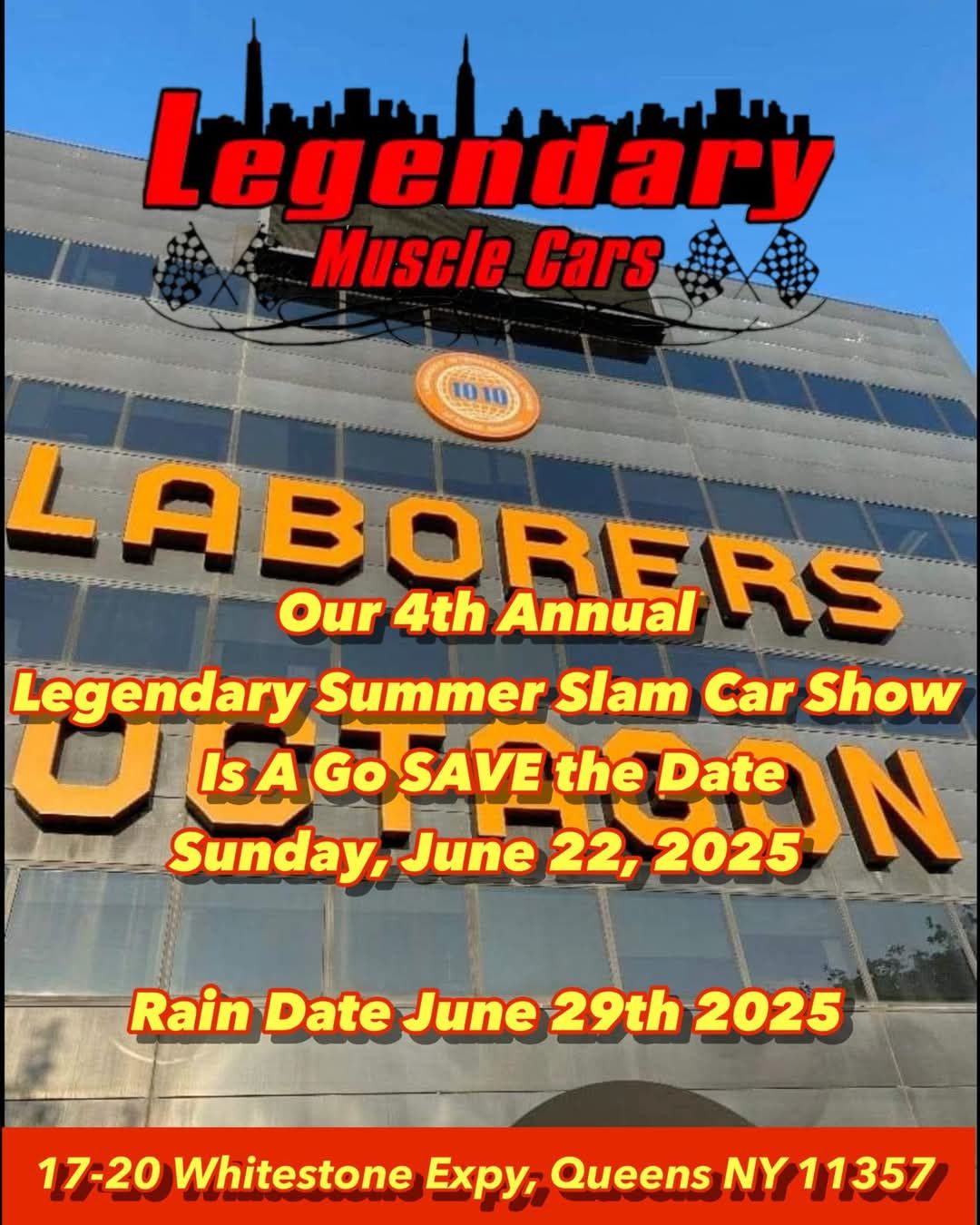 Legendary Muscle Cars 4th Annual Summer Slam Car Show, Queens, NY