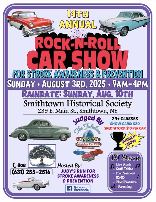 14th Annual Rock-N-Roll Car Show, Smithtown, NY