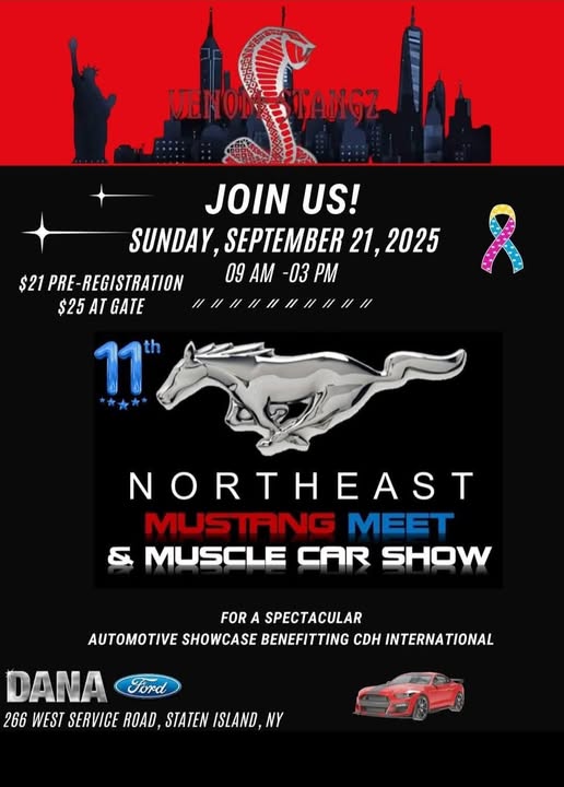 Northeast Mustang Meet & Muscle Car Show, Staten Island, NY