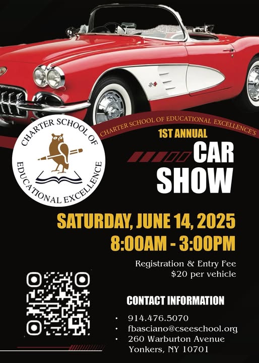 The Charter School of Educational Excellence 1st Annual Car Show, Yonkers, NY