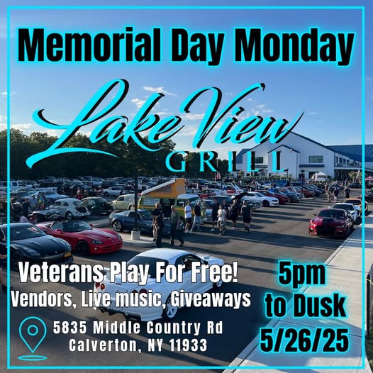 Memorial Day at the Lake View Grill Meet, Calverton, NY