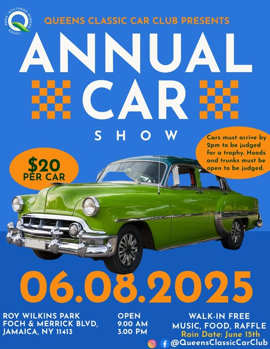 The Queens Classic Car Club Presents the Annual Car Show, Jamaica, NY
