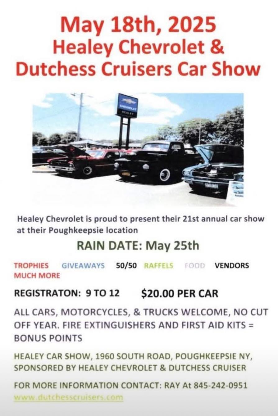 Haley Chevrolet & The Dutchess Cruisers Car Show, Poughkeepsie, NY
