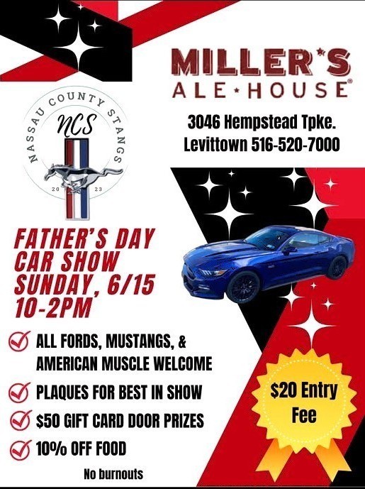 Nassau County Stangs Father’s Day Car Show, Levittown, NY