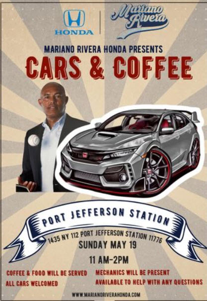 Mariano Rivera Honda Cars & Coffee, Pt. Jefferson Station, NY