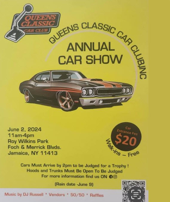 The Queens Classic Car Club’s Annual Car Show, Jamaica, NY