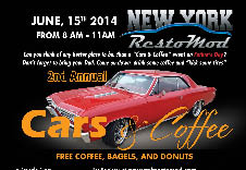 2nd Annual Father’s Day Cars & Coffee Show, Farmingdale, NY