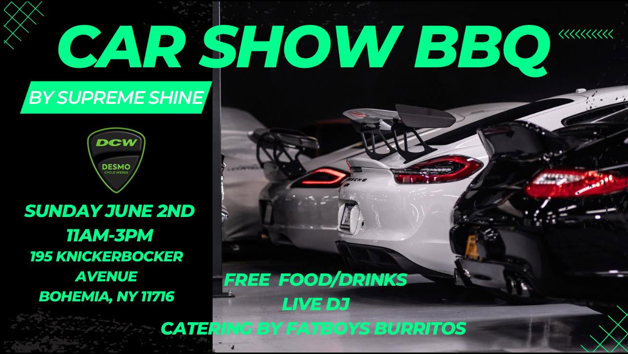 Supreme Shine Car Show & BBQ, Bohemia, NY