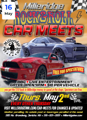 Milleridge Inn Rock & Roll Car Meet, Jericho, NY