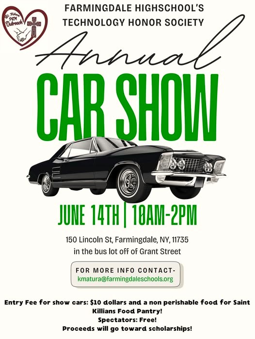 Farmingdale High School’s Technology Honor Society Annual Car Show, Farmingdale, NY