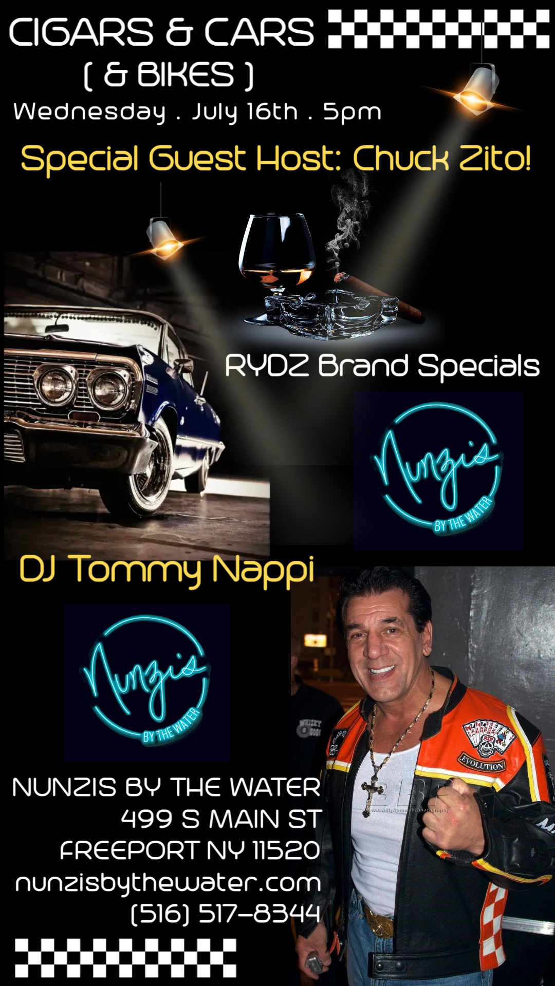 Cigars, Cars & Bike Show, Freeport, NY