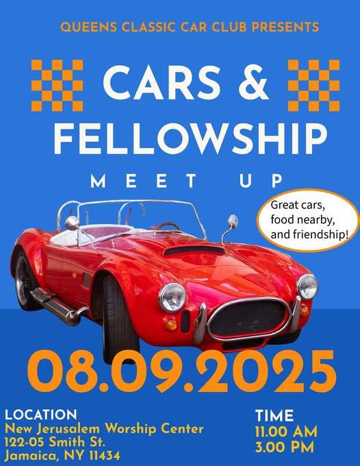 The Queens Classic Car Club Cars & Fellowship Meet-Up, Jamaica, NY