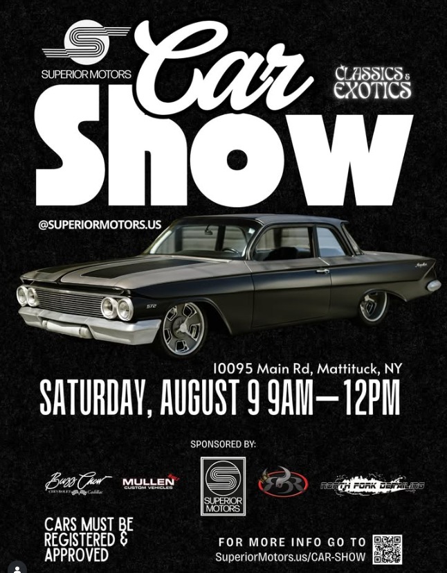 Superior Motors Classic & Exotics Car Show, Mattituck, NY