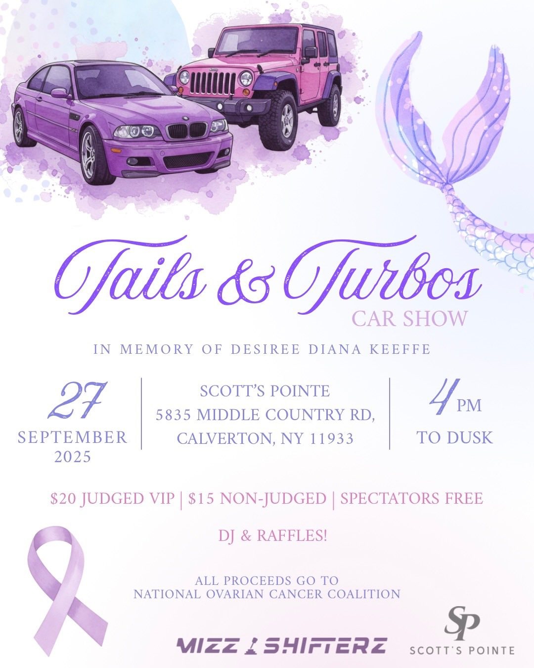 The Tails & Turbos Car Show, Calverton, NY