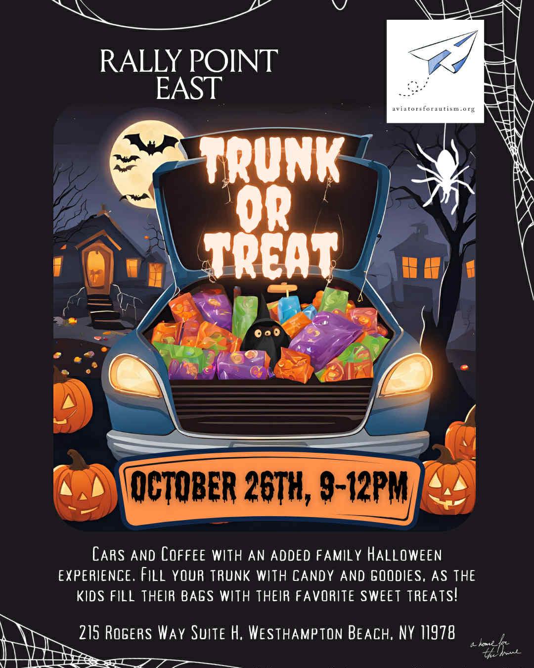The Rally Point East Trunk or Treat, Westhampton Beach, NY