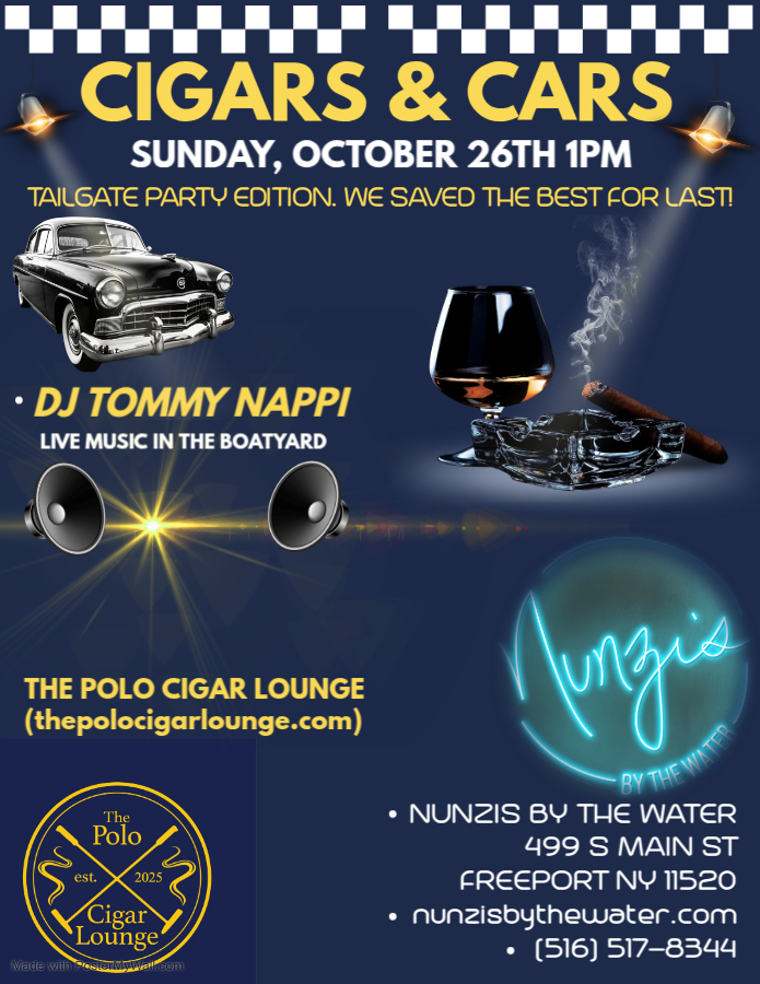 Nunzis By The Water presents The Cigars & Cars Show, Freeport, NY