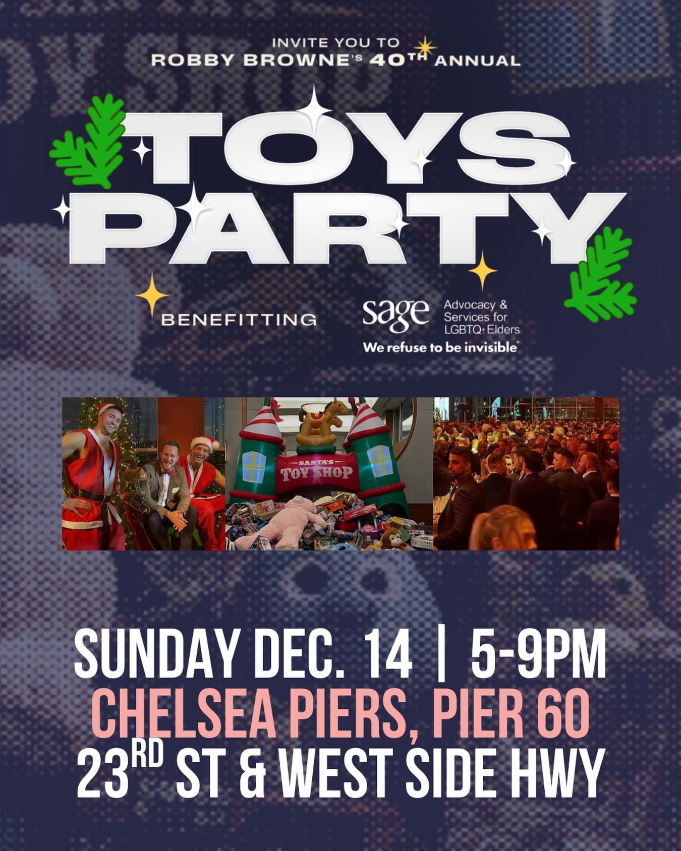 The Robby Brown 40th Annual Toys Party, NYC NY