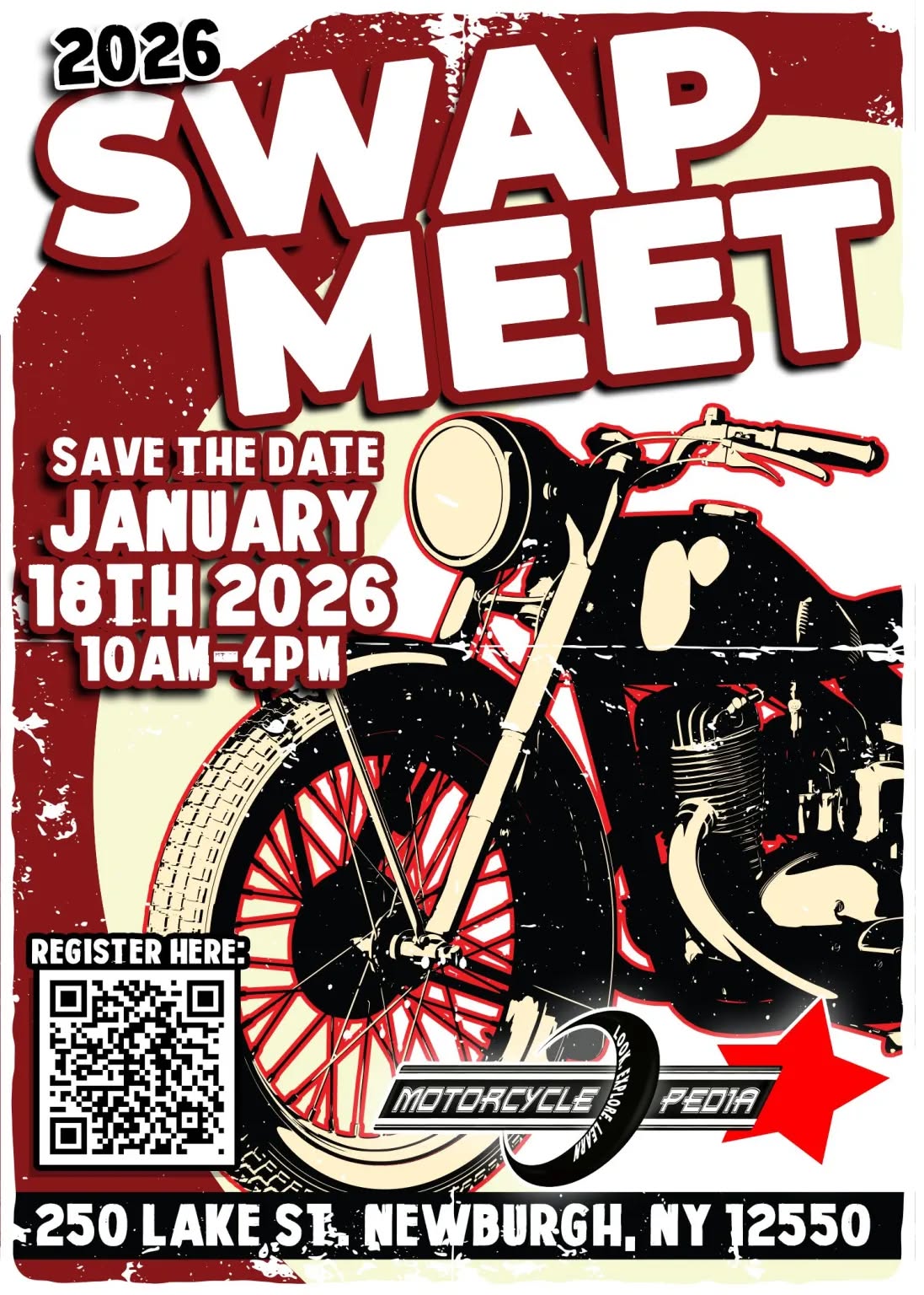 The 2026 Motorcycle Show & Swap Meet, Newburgh, NY