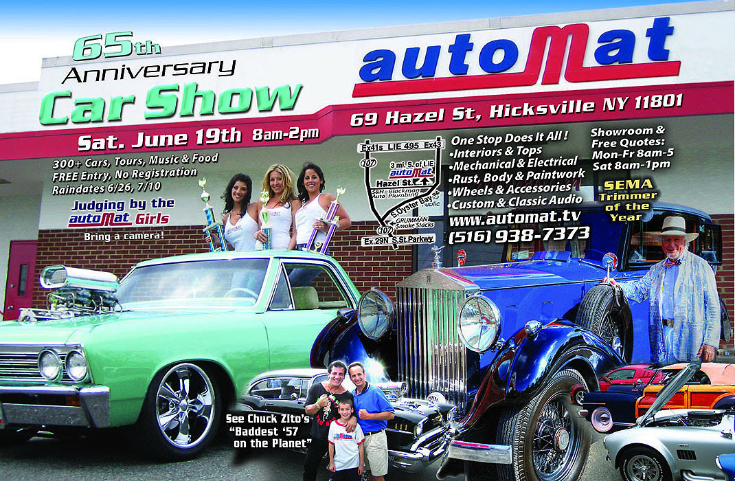 Automat 65th Anniversary Car Show, Hicksville, NY