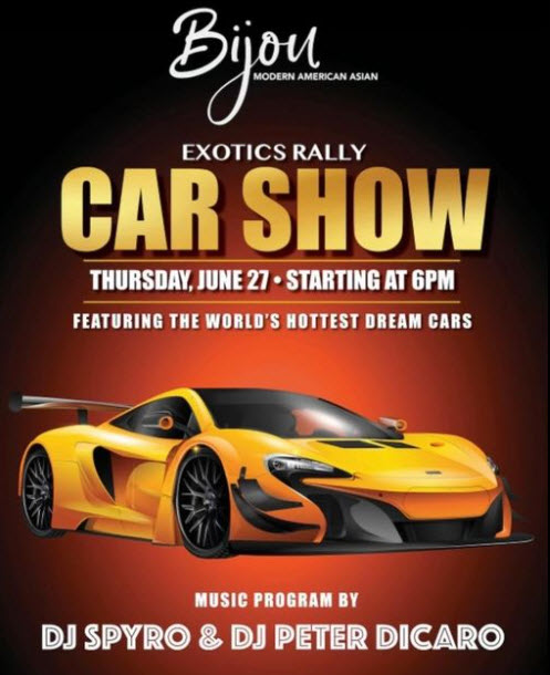 Bijou Exotics Rally Car Show, Melville, NY