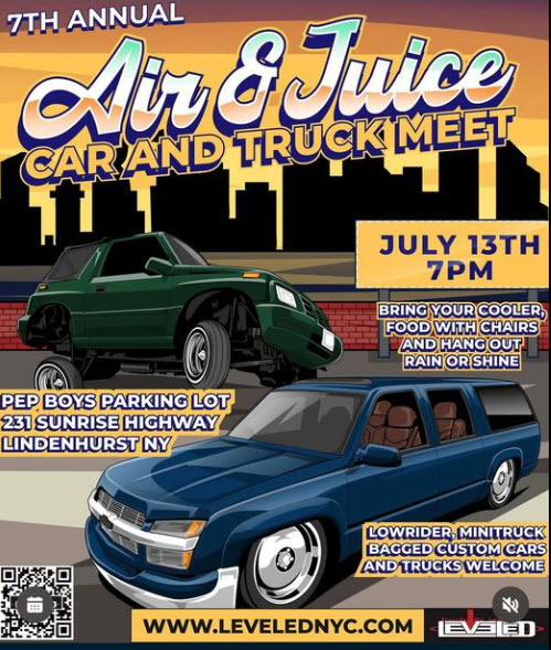 The 7th Annual Air & Juice Car and Truck Meet, Lindenhurst, NY