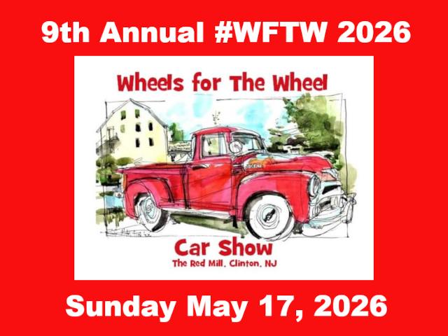 The 9th Annual Wheels for the Wheels Car Show, Clinton, NJ