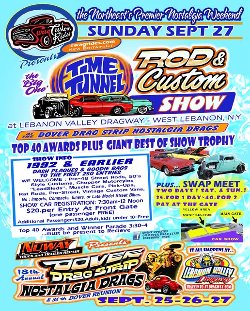 The Time Tunnel Rods & Custom Show, West Lebanon, NY