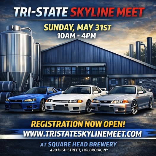 The Tri-State Skyline Car Meet, Holbrook, NY