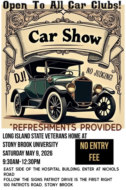 The Vanderbilt Cup Region AACA Car Show, Stony Brook, NY