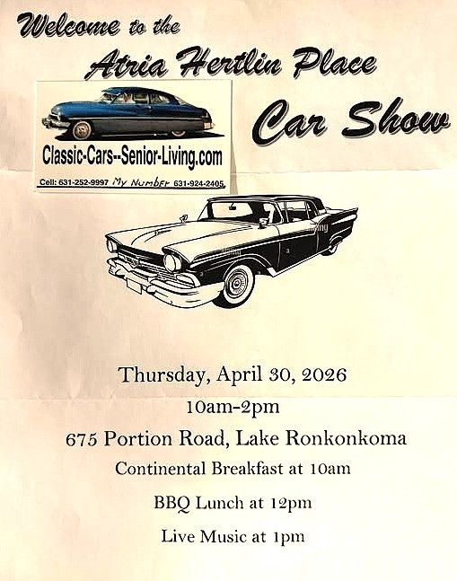 The Atria Hertlin Place Car Show, Lake Ronkonkoma, NY