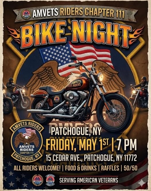 The AMVETS Riders Chapter 111 Bike Night, Patchogue, NY