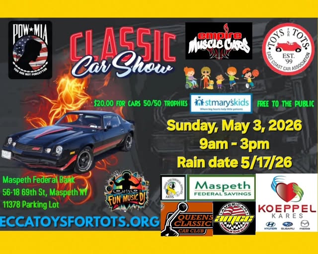 The Saint Mary’s Kids Classic Car Show, Maspeth, NY