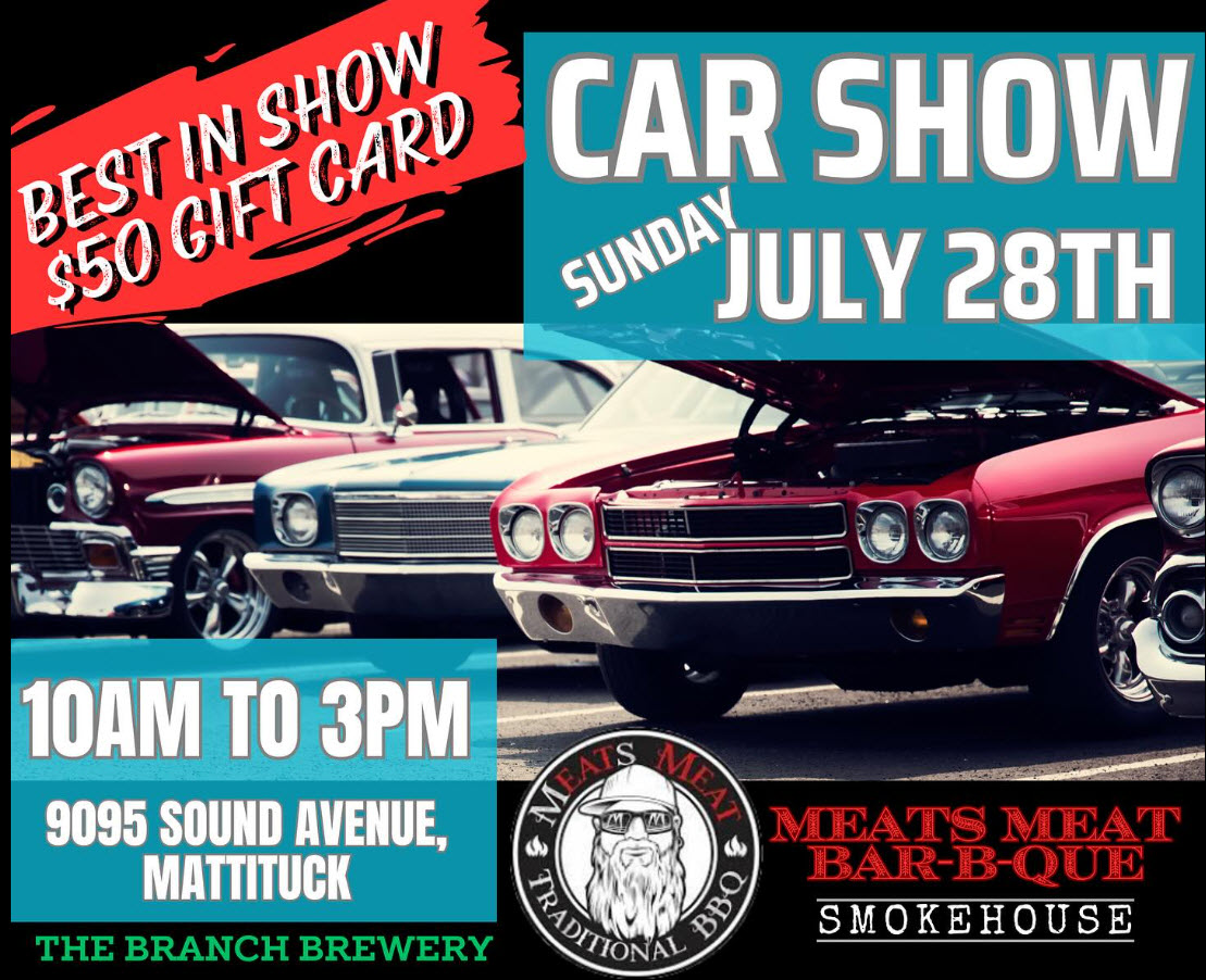 The Branch Brewery Car Show, Mattituck, NY