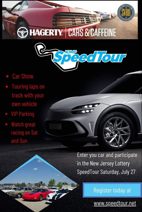 NJMP Speed Tour & Car Show, Millville, NJ