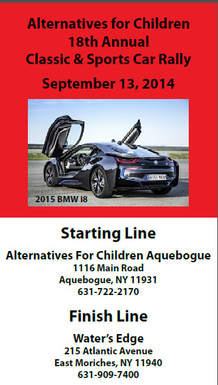18th Annual Alternatives for Children Classic & Sports Car Rally, Aquebogue to East Moriches