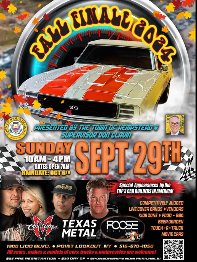 The Town of Hempstead Fall Finale Car Show, Pt. Lookout, NY