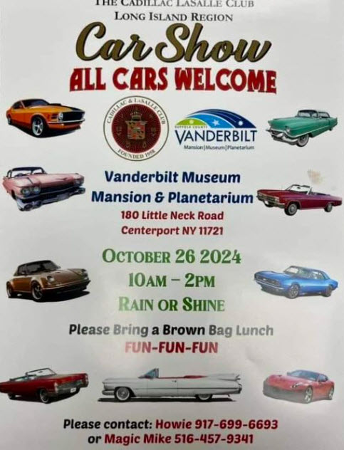 The Cadillac LaSalle Club LI Region Car Show, Centerport, NY