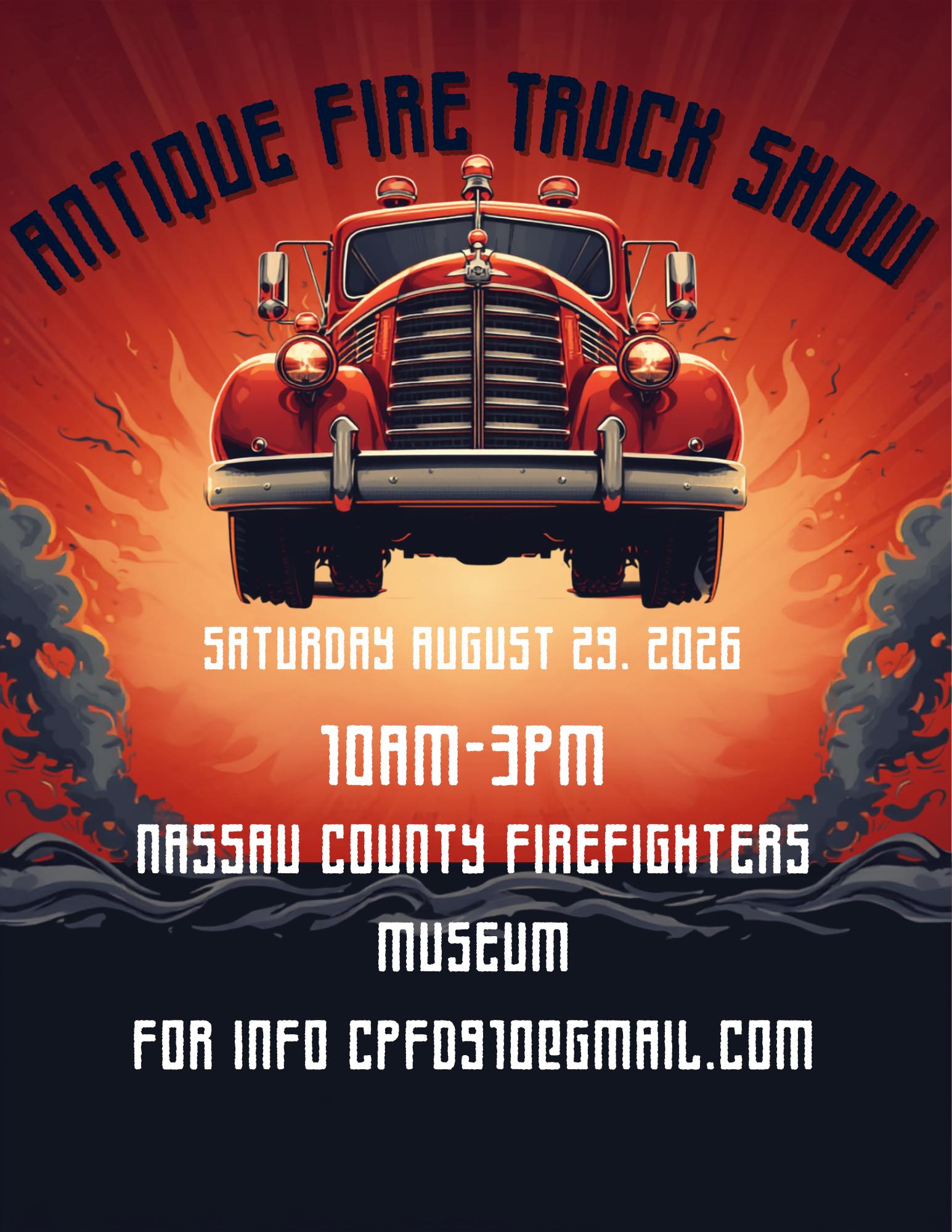 The Antique Fire Truck & Emergency Vehicle Show, Uniondale, NY