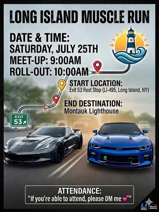 The Long Island Muscle Run & Car Meet, Dix Hills, NY