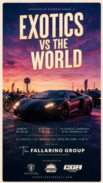The Exotics vs The World Car Show, Uniondale, NY