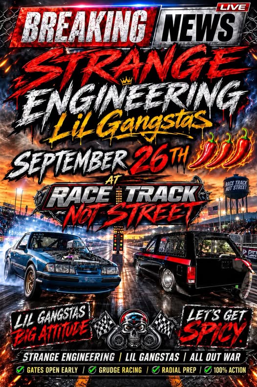 The Strange Engineering LiL Gangsters Drag Race Event, Calverton, NY