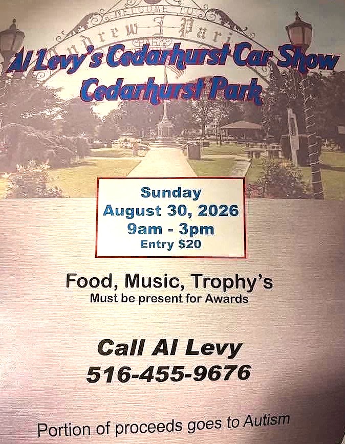 The Al Levy’s Cedarhurst Car Show, Cedarhurst, NY