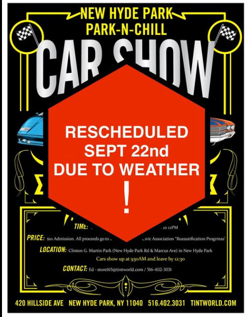 New Hyde Park “Park-N-Chill” Car Show, New Hyde Park, NY