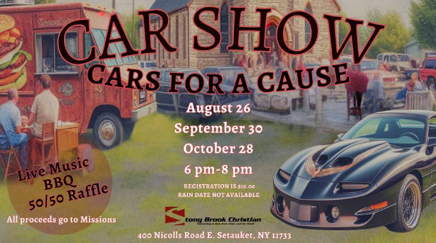 Cars For A Cause Car Show,&nbsp; East Setauket, NY