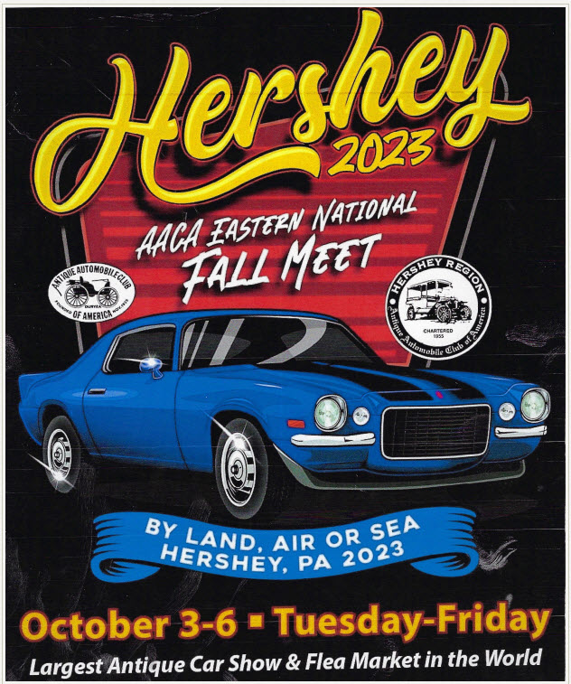 Hershey Parks 2023 AACA Eastern Nationals Fall Meet, Hershey, Pa.