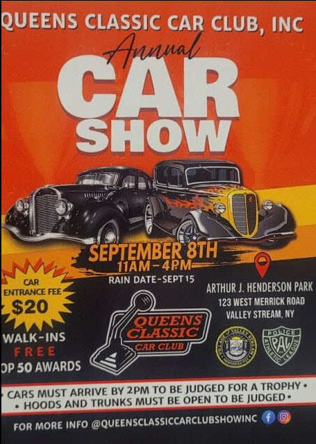 The Queens Classic Car Club Annual Car Show, Valley Stream, NY