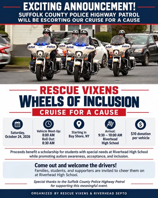 The Rescue Vixens Cruise for Autism, Bayshore, NY
