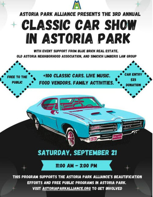 The Astoria Park Alliance Classic Car Show, Astoria Park, NY