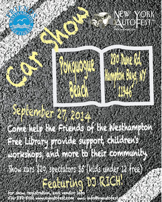 NY AutoFest for Friends of the Westhampton Library, Westhampton, NY